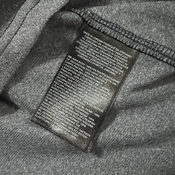 The North Face Dark Heather Gray Quarter Zip Long Sleeve Size XS - Picture 2 of 4